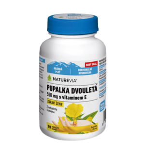 NATUREVIA Pupalka dvouletá 500 mg+vitamin E 90 kapslí vyobraziť