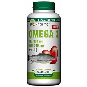 BIO PHARMA Omega 3 Forte 1200 mg 135 kapsúl vyobraziť