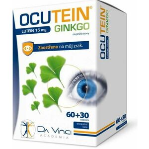 OCUTEIN GINKGO Luteín 15 mg - DA VINCI 90 kapsúl vyobraziť