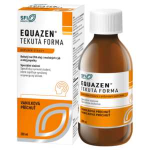 EQUAZEN Tekutá forma s príchuťou vanilky 200 ml vyobraziť