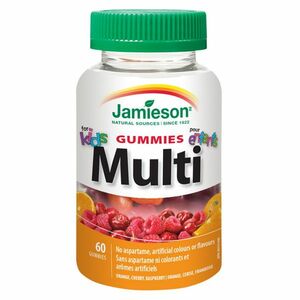 JAMIESON Multi kids Gummies 60 želatínových pastiliek vyobraziť