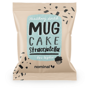 NOMINAL Hrnčeková torta mug cake stracciatella 60 g vyobraziť