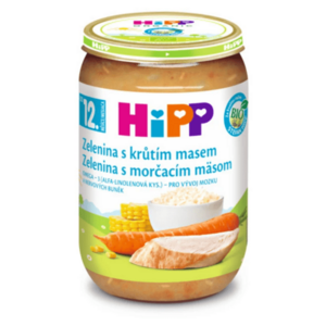 HIPP prikrm zelenina s morčacím mäsom 220g vyobraziť