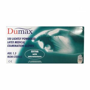 Rukavice DUMAX latex.nest.XL 100ks púder vyobraziť