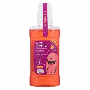 ECODENTA Super+Natural Strawberry ústna voda 250 ml vyobraziť