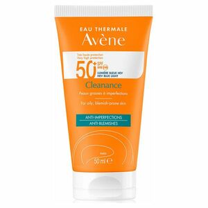 AVÈNE Cleanance slnečná ochrana SPF 50+ pre citlivú pleť 50 ml vyobraziť