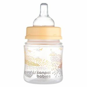 CANPOL BABIES Antikoliková fľaša EasyStart MOUNTAINS béžová 120 ml vyobraziť