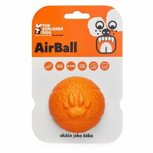 EXPLORER DOG AirBall Oranžový 8 cm vyobraziť