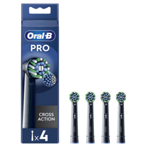 ORAL-B EB 50-4 PRE Cross Action Black Kefkové hlavy 4 kusy vyobraziť