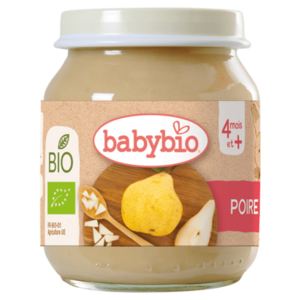 BABYBIO Bio hruška 4m + 130 g vyobraziť