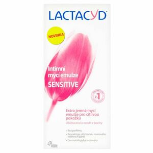 LACTACYD Intímna umývacia emulzia Sensitive 200 ml vyobraziť