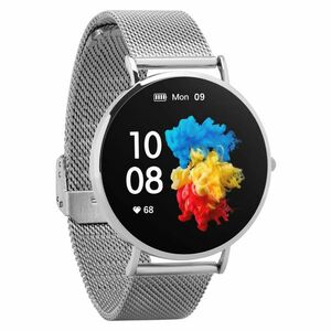 GARETT ELECTRONICS Smartwatch Verona strieborná oceľ chytré hodinky vyobraziť