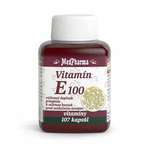 MEDPHARMA Vitamín E 100 107 kapsúl vyobraziť