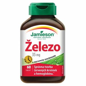 JAMIESON Železo 35 mg s postupným uvoľňovaním 60 tabliet vyobraziť