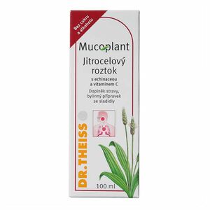 DR.THEISS Mucoplant skorocelový roztok s echinaceou a vitamínom C 100 ml vyobraziť