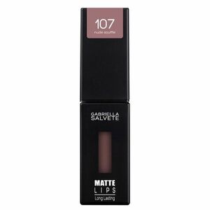 GABRIELLA SALVETE Tekutý rúž Matte 107 Nude Souffle 4, 5 ml vyobraziť