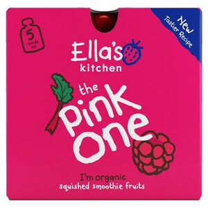 ELLA'S KITCHEN PINK ONE ovocné smoothie s dračím ovocím BIO 90 g x 5 kusov vyobraziť