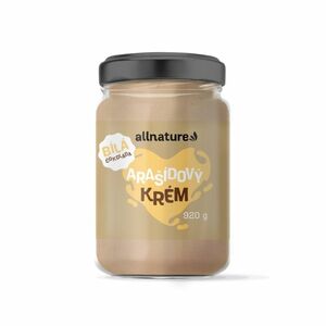 ALLNATURE Arašidové krém s bielou čokoládou 920 g vyobraziť