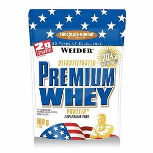 WEIDER Premium whey srvátkový proteín príchuť čokoláda a nugát 500 g vyobraziť