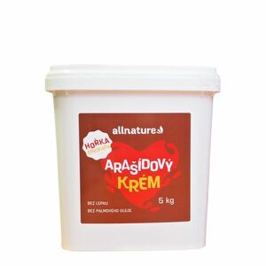 ALLNATURE Arašidový krém s horkou čokoládou 5 kg vyobraziť