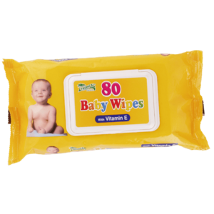 BABY WIPES Hygienické utierky baby s vitamínom E 80 ks vyobraziť