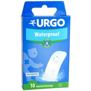 URGO Waterproof Náplasť antiseptická, vodeodolná, priehľadná, 2 veľkosti 10 ks vyobraziť