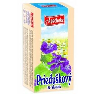 APOTHEKE Čaj prieduškový so slezom vrecúška 20 x 2 g vyobraziť