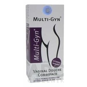 MULTI-GYN VAGINAL DOUCHE COMBIPACK pomôcka na výplach pošvy 10 tabliet vyobraziť