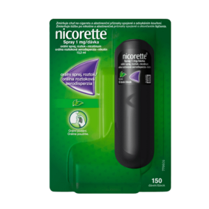 NICORETTE Spray 1mg/dávka 150 ks vyobraziť