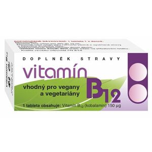 NATURVITA Vitamín B12 60 tabliet vyobraziť