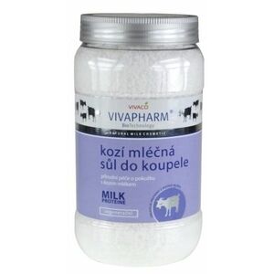 VIVAPHARM Kozia soľ do kúpeľa 1200 g vyobraziť