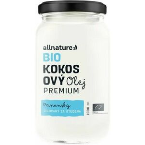 ALLNATURE Kokosový olej panenský BIO 1000 ml vyobraziť