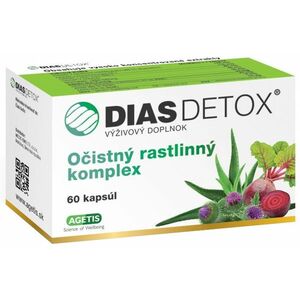 DIAS DETOX Očistný rastlinný komplex 60 kapsúl vyobraziť