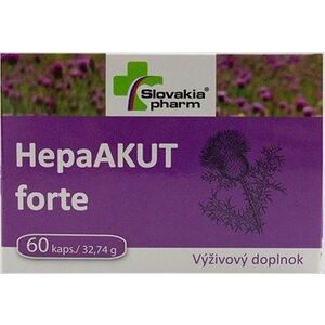 SLOVAKIAPHARM HepaAKUT forte 60 kapsúl vyobraziť