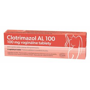 CLOTRIMAZOL AL 100 mg 6 tabliet vyobraziť