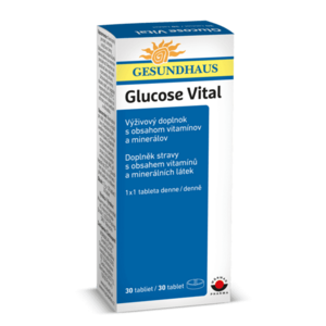 GESUNDHAUS Glucose Vital 30 tabliet vyobraziť