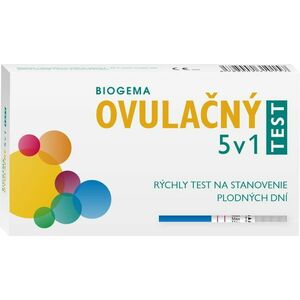 BIOGEMA Test ovulačný 5 ks vyobraziť