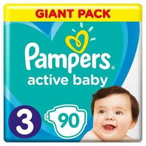 Pampers active baby 3 (6-10kg) vyobraziť