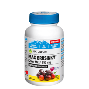 NATUREVIA MAX BRUSNICE Cran-Max 250 mg 30 kapsúl vyobraziť