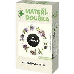 LEROS MATERINA DÚŠKA bylinný čaj, nálevové vrecúška 20 x 1.5 g vyobraziť