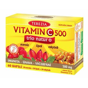 TEREZIA Company Vitamin C trio natur+ 60 kapsúl vyobraziť