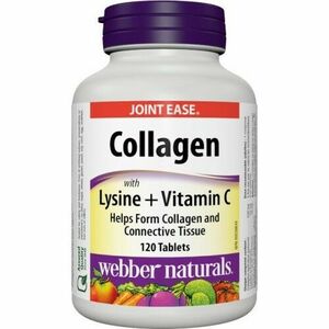 WEBBER NATURALS Kolagén + Lysine + Vit. C 120 tabliet vyobraziť