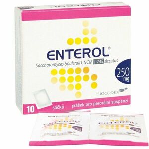 ENTEROL 250 mg prášok na perorálnu suspenziu, vrecúšky 10 ks vyobraziť