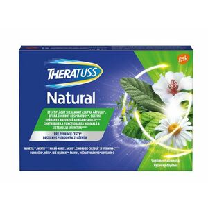 THERATUSS Natural pastilky na podráždené hrdlo 16 tabliet vyobraziť