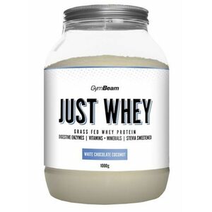 GYMBEAM Just Whey white chocolate coconut 1000 g vyobraziť