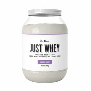 GYMBEAM Just Whey čučoriedkový jogurt 1000 g vyobraziť