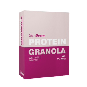 GYMBEAM Proteínová granola s lesným ovocím 300 g vyobraziť