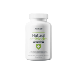 ALIVER NUTRACEUTICS Natural antibiotics, prírodné antibiotikum 60 kapsúl vyobraziť