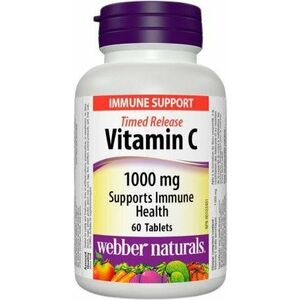 WEBBER NATURALS Vitamin C 1000 mg TR (predĺžený účinok) 60 tabliet vyobraziť