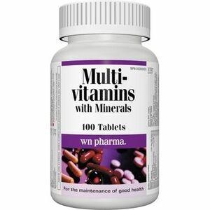 WEBBER NATURALS Multi Vitamin with Minerals 100tbl. 100 tabliet vyobraziť